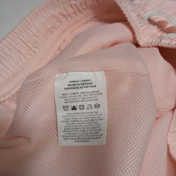 NIKE Quick-Dry Lightweight Pastel Pink Athletic Shorts Swim Trunks Hybrid XXL - Picture 7 of 8